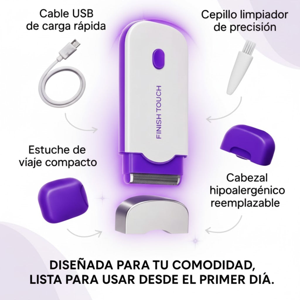 Depiladora Indolora Corporal 2 en 1