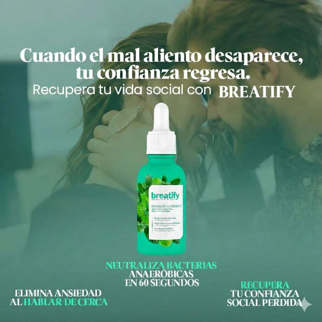Gotas para el Mal Aliento - Breatify