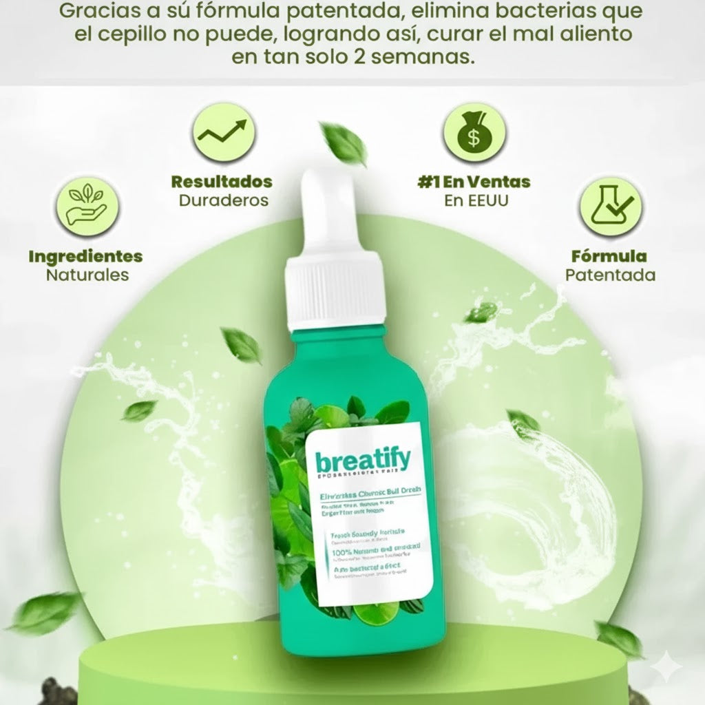 Gotas para el Mal Aliento - Breatify