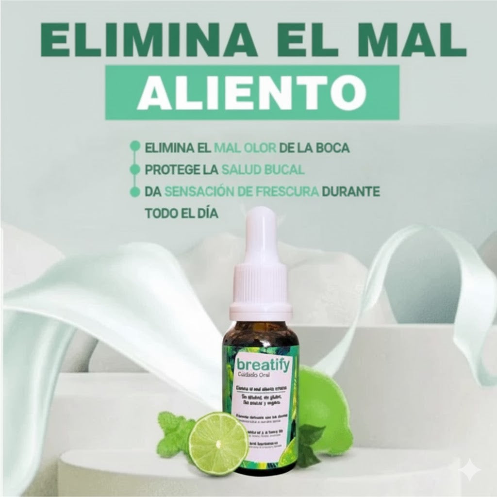 Gotas para el Mal Aliento - Breatify