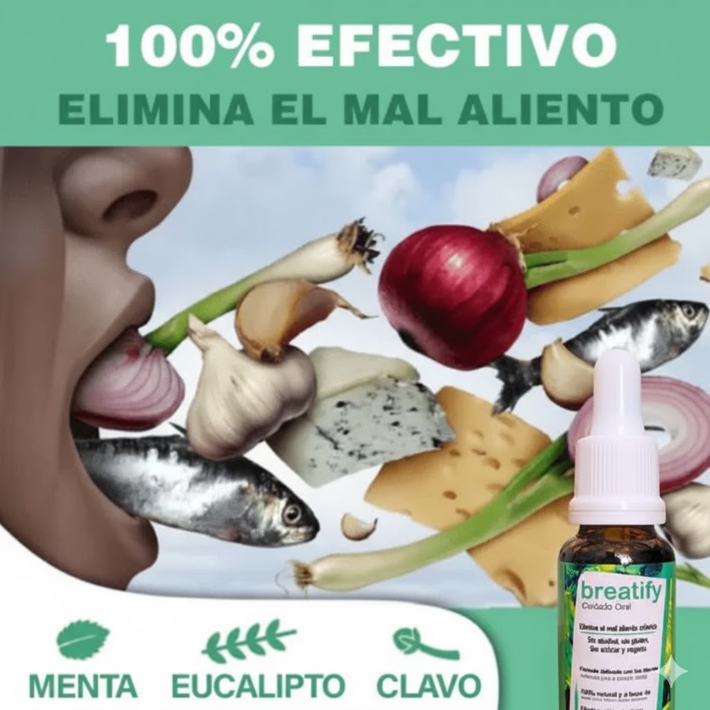 Gotas para el Mal Aliento - Breatify